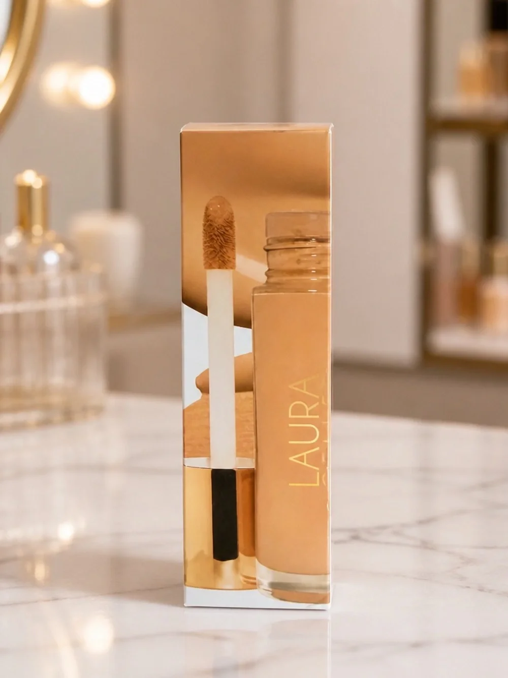 Laura Geller Double Take Liquid Foundation Medium 1 fl oz New